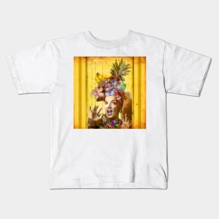 Tropical Miranda Kids T-Shirt